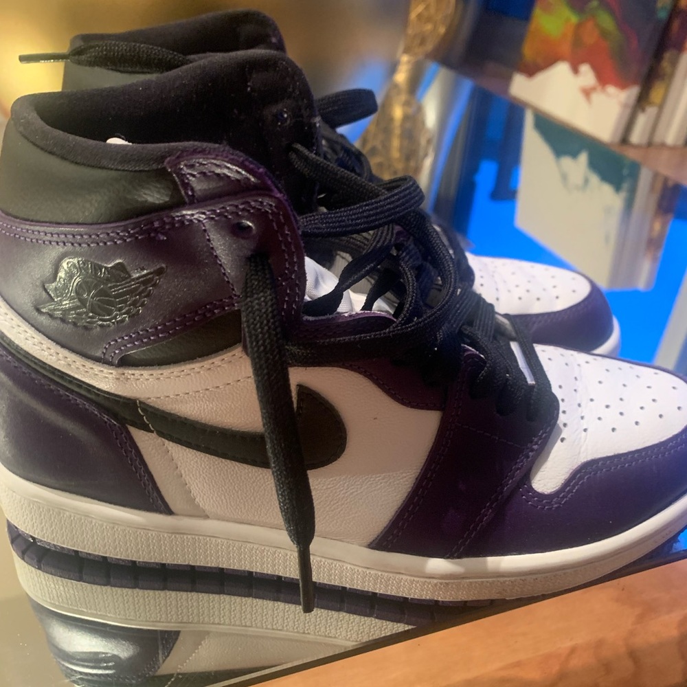Air Jordan 1 High OG Purple Court white SOLD